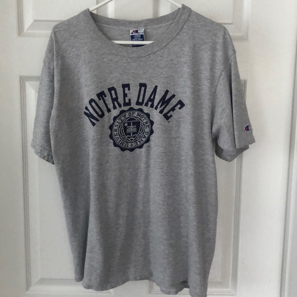 Vintage champion Norte dame university t shirt